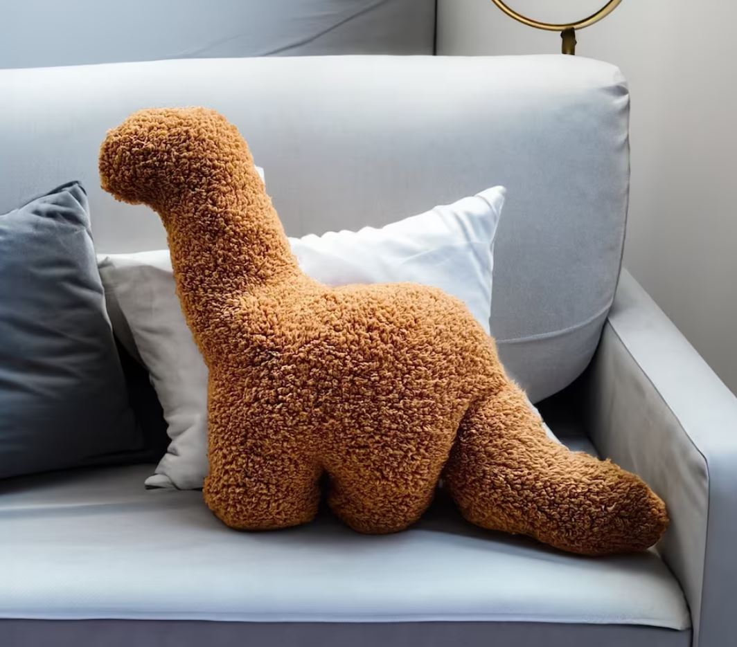 Dinosaur Nugget Pillow